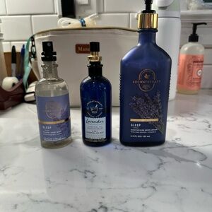 Bath & Body Works Sleep (Lavender & Vanilla) set